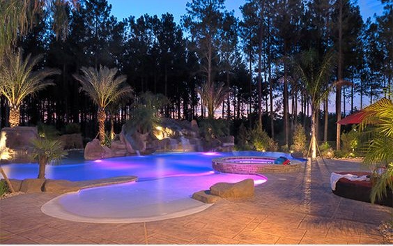 đèn led âm nước - dưới nước hưng tín