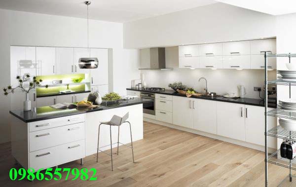kính ốp bếp màu trắng cầu giấy hà nội