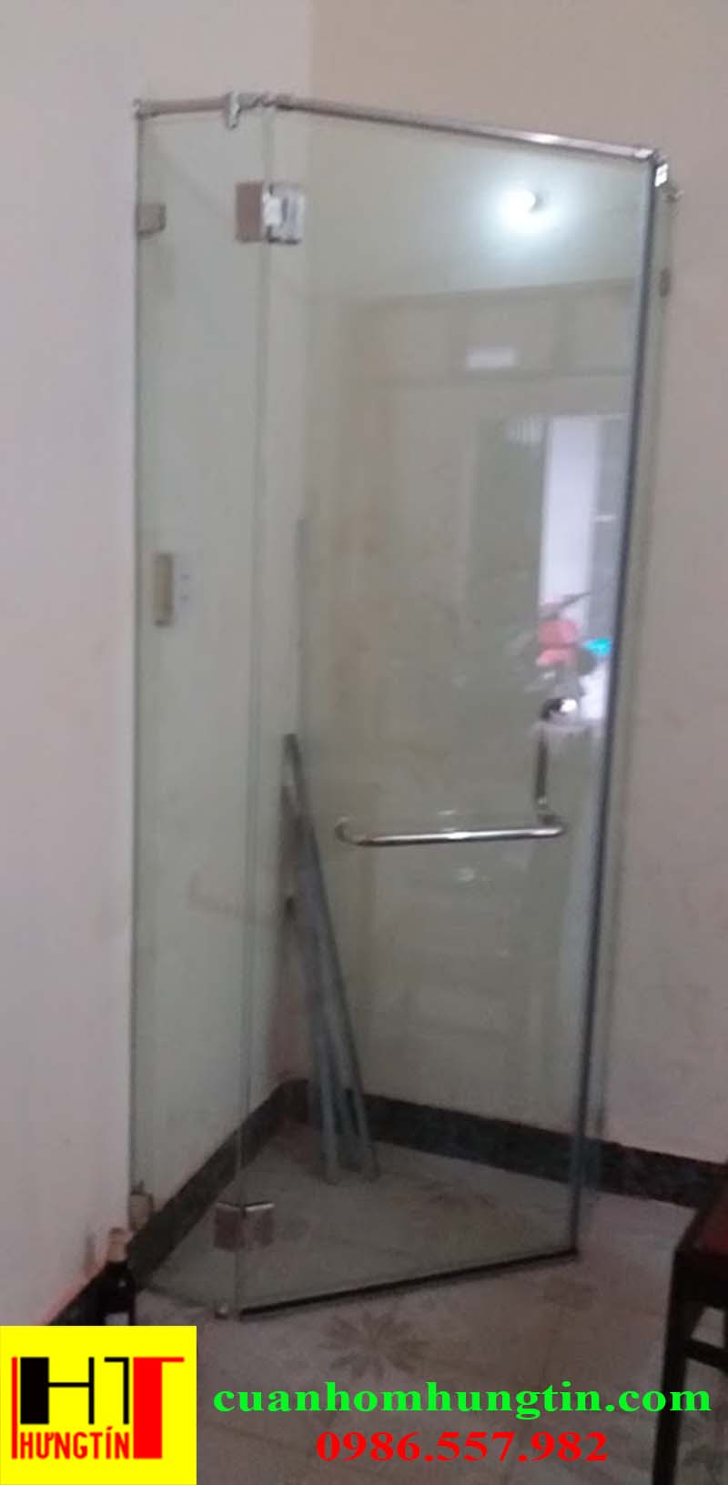 vách kính phòng tắm bắc từ liêm hà nội