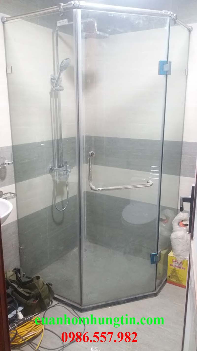 vách kính phòng tẵm mỹ đình nam từ liêm hà nội