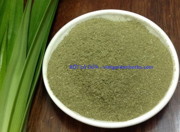 bột lá dứa (bột lá nếp)