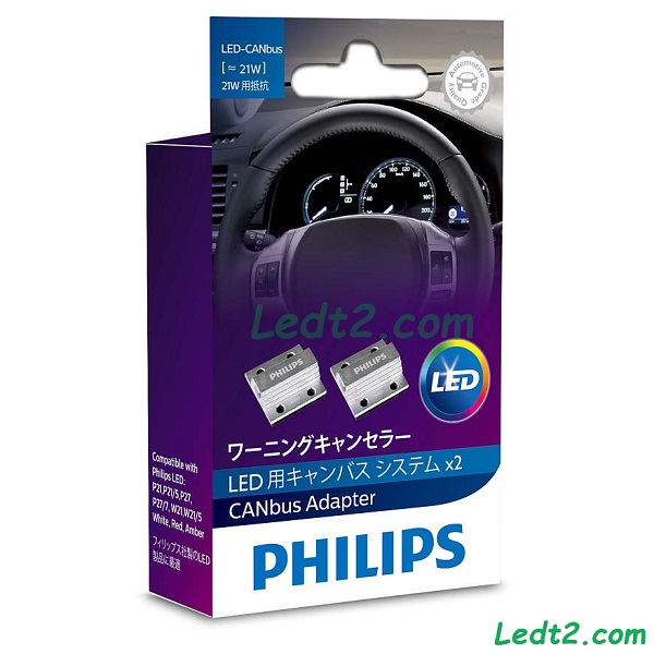 LED Adapter Canbus Philips 5w 21w