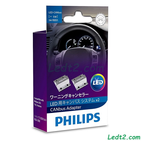 LED Adapter Canbus Philips 5w 21w