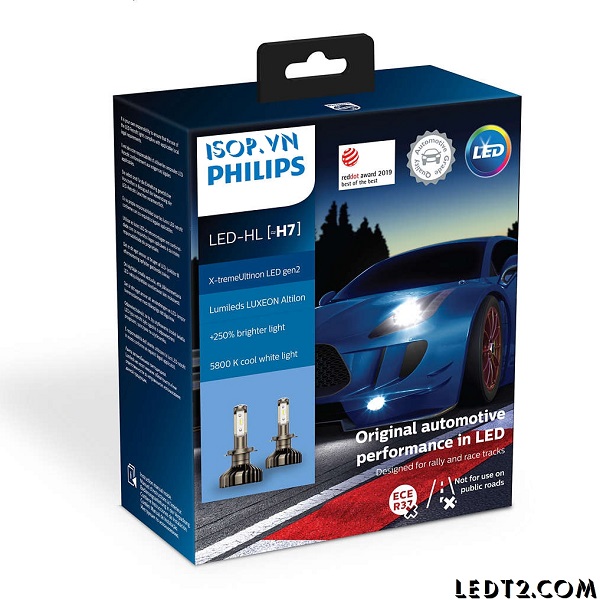 Đèn pha LED Philips Xtreme Ultinon Gen 2 +250%