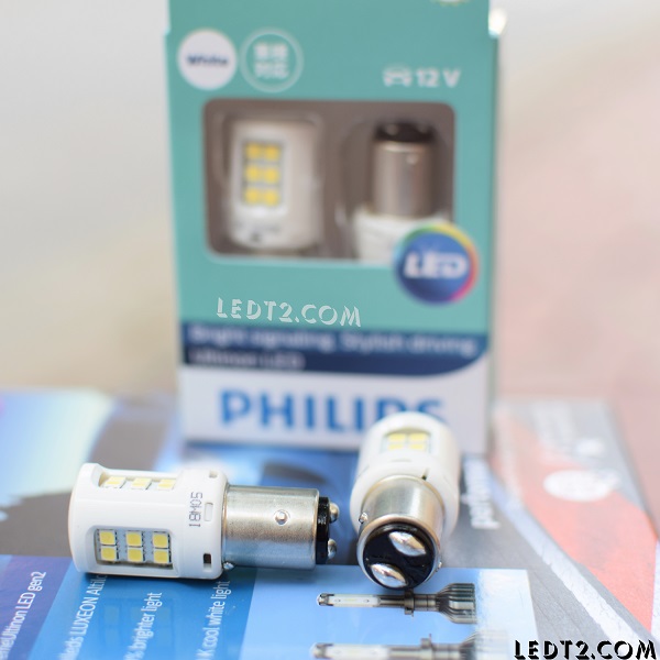 Đèn hậu phanh Philips Ultinon S25 P21/5 White