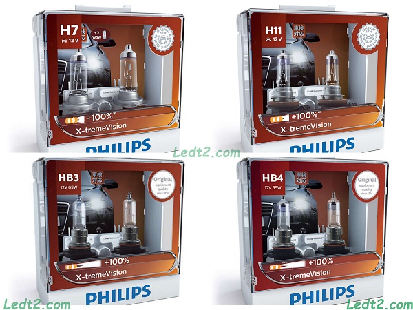 Đèn halogen Philips Xtreme Vision +100%