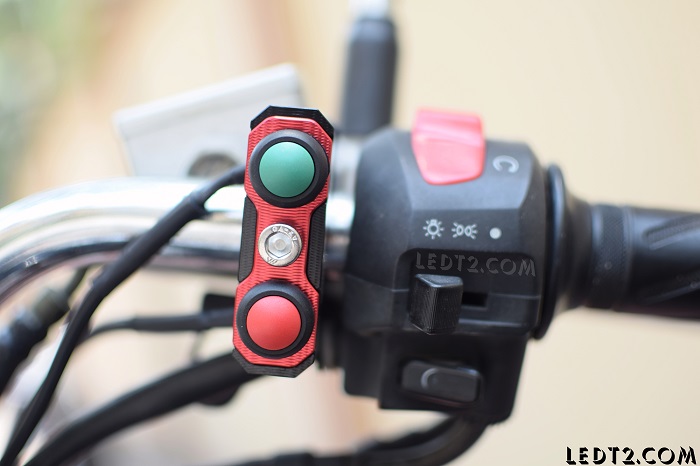 Công tắc Spirit Beast 2 nút bắt củ dầu