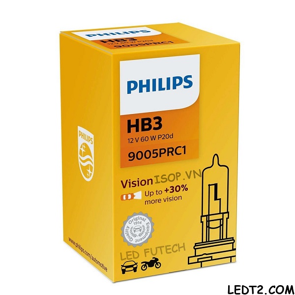 Đèn Halogen Philips tiêu chuẩn HB3