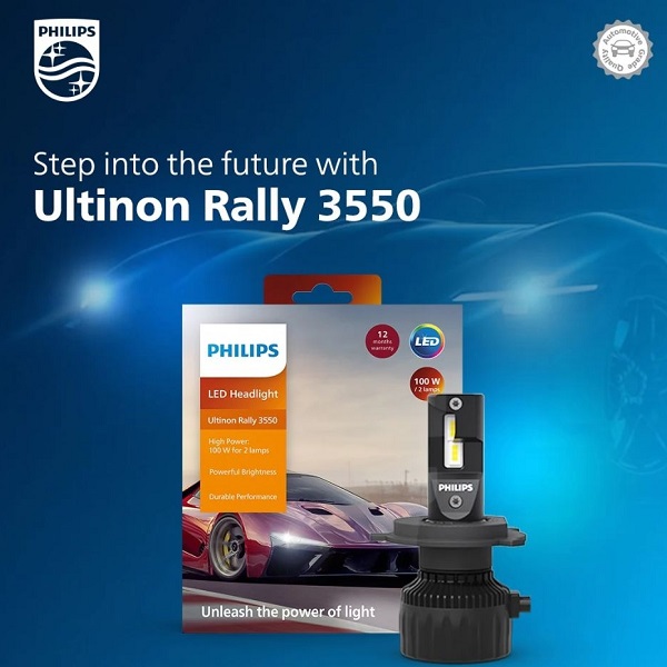 Đèn pha LED Philips Ultinon Rally 3550 (3551)