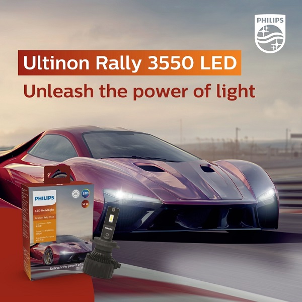 Đèn pha LED Philips Ultinon Rally 3550 (3551)