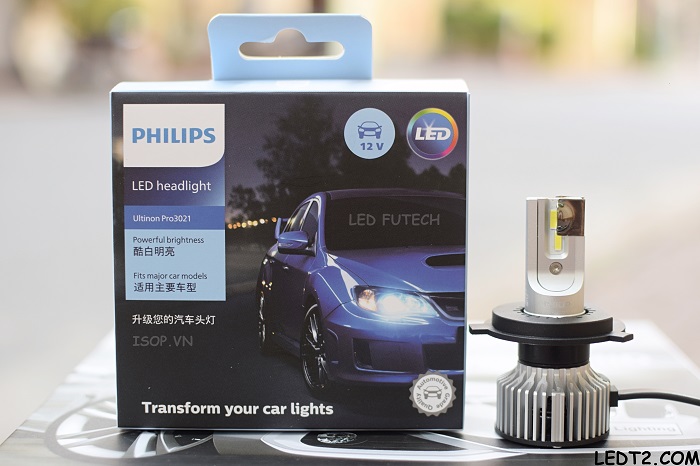 Đèn pha LED Philips Ultinon Essential Gen 3 Pro3021