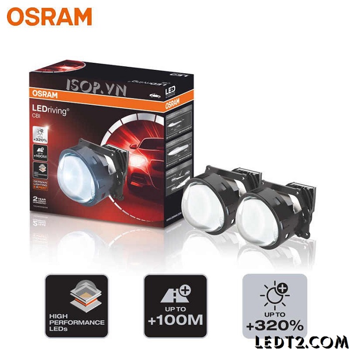 Độ đèn Bi - LED Osram CBI