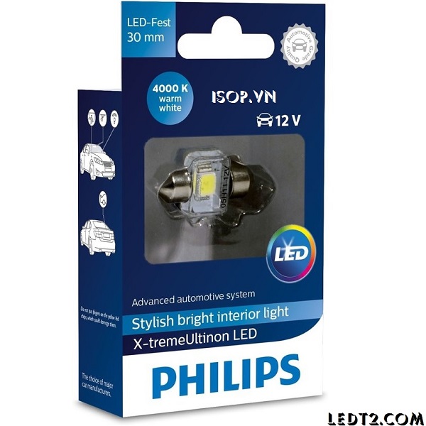 Đèn trần Festoon Philips Ultinon