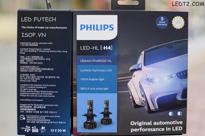 Đèn pha LED Philips Ultinon Pro9000