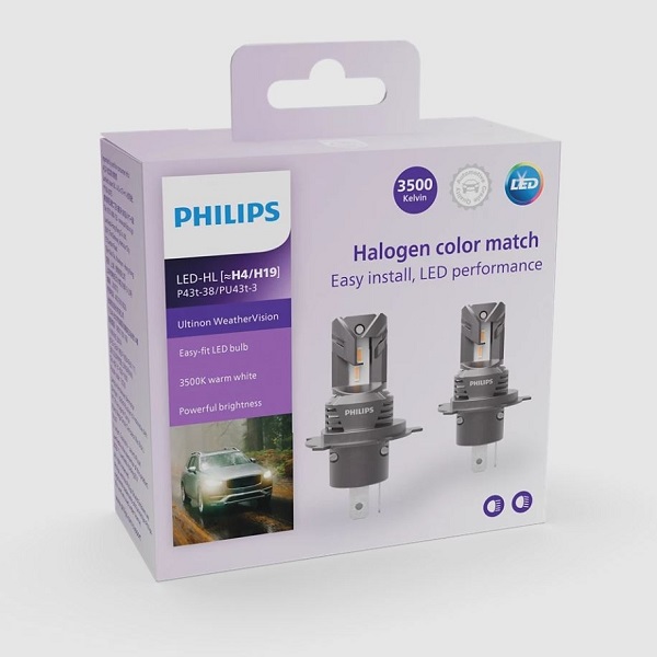 Đèn pha LED Philips Ultinon Weather Vision U2500 (Gen 4)