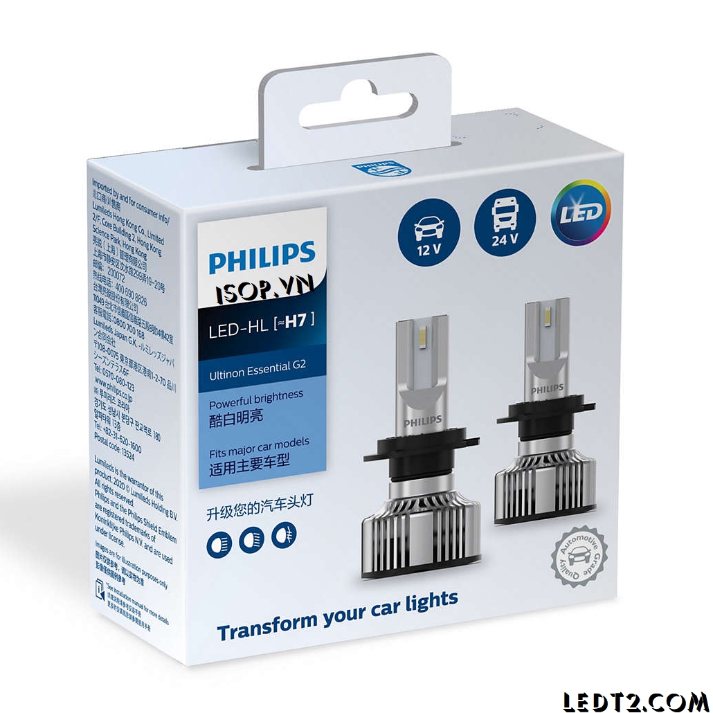 Đèn pha LED Philips Ultinon Essential Gen 2