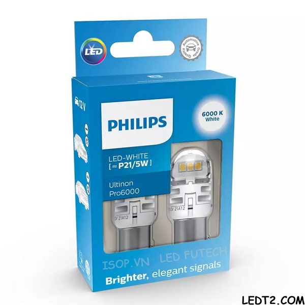 LED S25 Philips Ultinon Pro6000