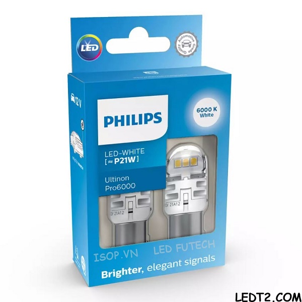 LED S25 Philips Ultinon Pro6000