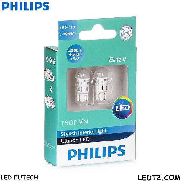 Đèn LED T10 Philips Ultinon