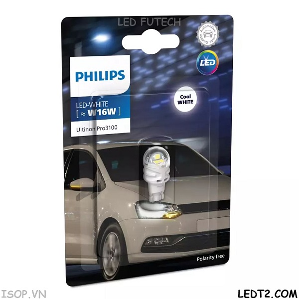 Đèn lùi Philips Led T16