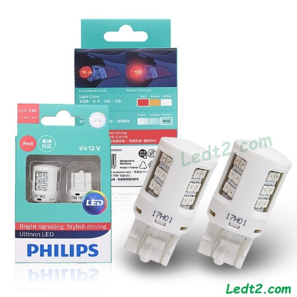 Đèn LED T20 Philips Ultinon W21W W21/5W