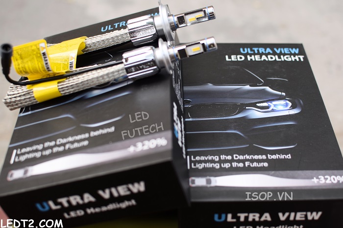 Đèn pha LED Ultra View Fanless +320%