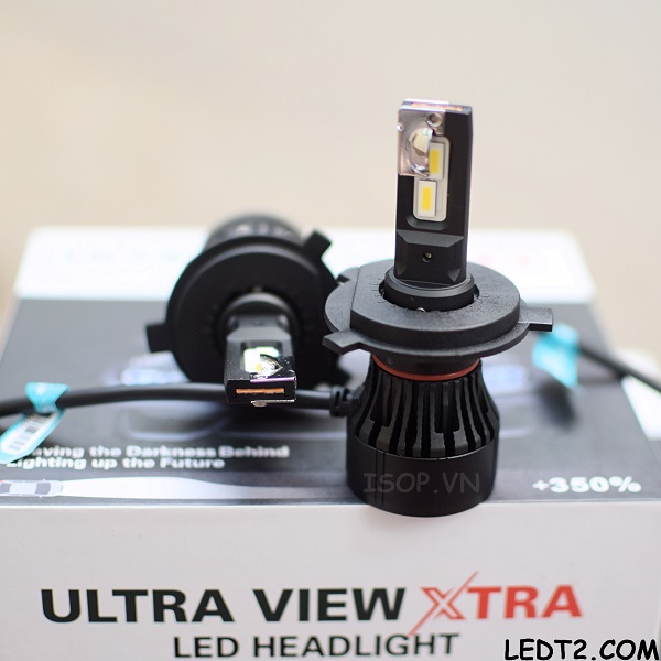 LED Ultra View XTRA +250% Vàng nắng 4300K