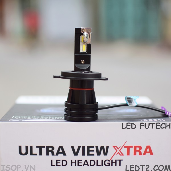 Đèn pha LED Ultra View XTRA +250% 6000K