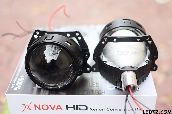 Bi - LED X - Nova X30 chân xoáy H4, H7