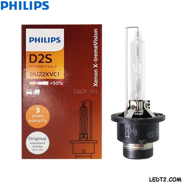 Xenon Philips Xtreme Vision +50% D2S