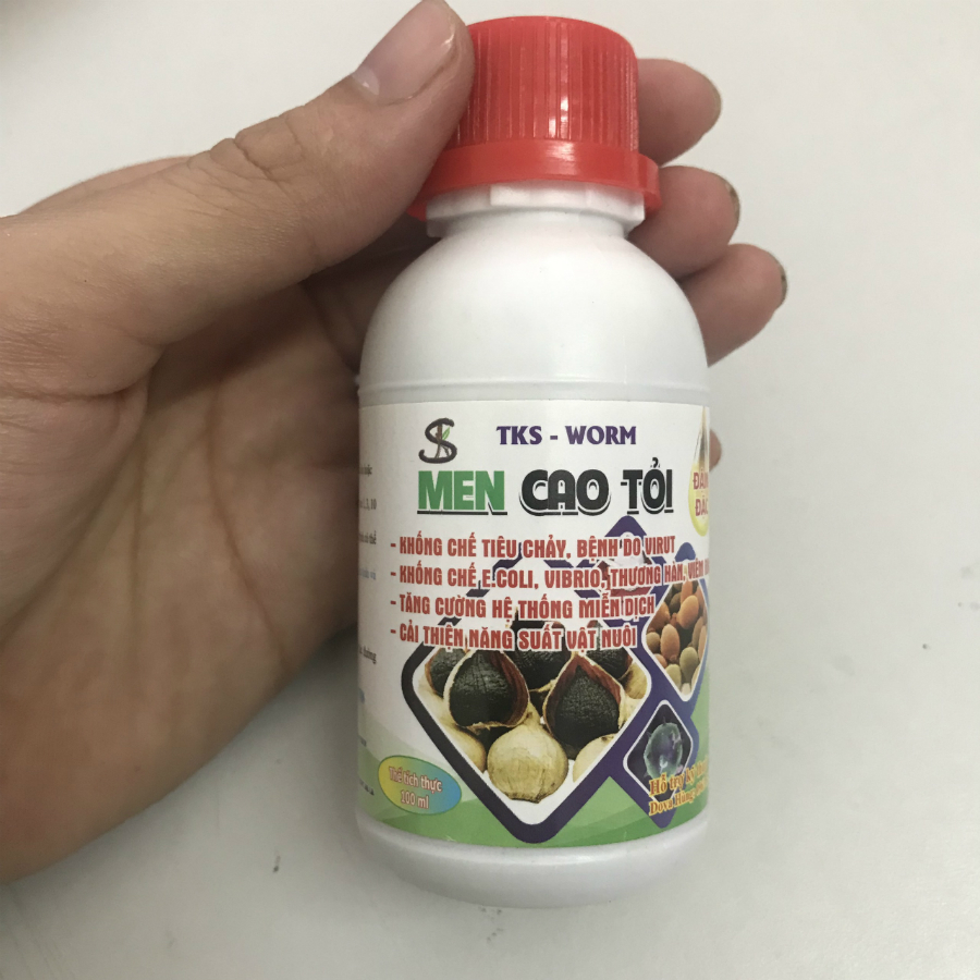 men cao tỏi tks - cách nuôi gà - gà bị đậu