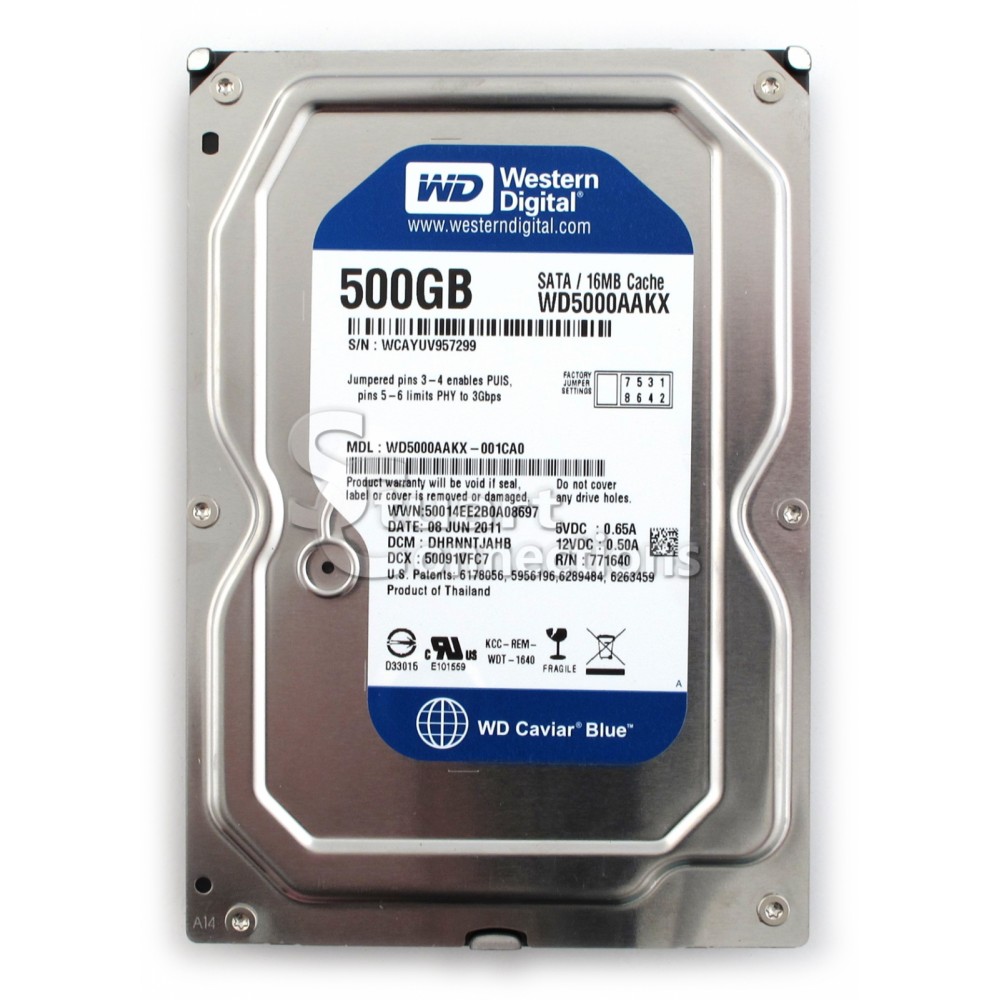 WESTERN DIGITAL BLUE 500G