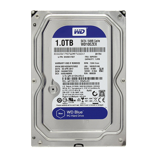 HDD Western Caviar Blue 1TB 7200Rpm, SATA3 6Gb/s, 64MB Cache