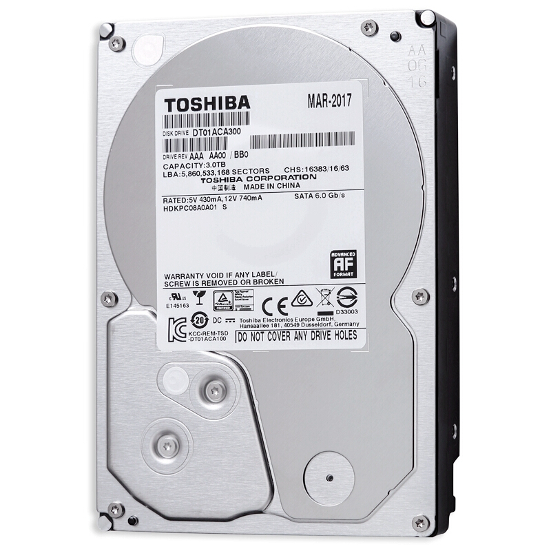 HDD 2TB Toshiba 3.5