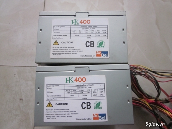 Nguồn Acbel HK 400w Công suất thực