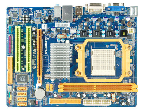 COMBO AMD BIOSTAR GF8200E + AMD X4 620 + DDR2 2G/800