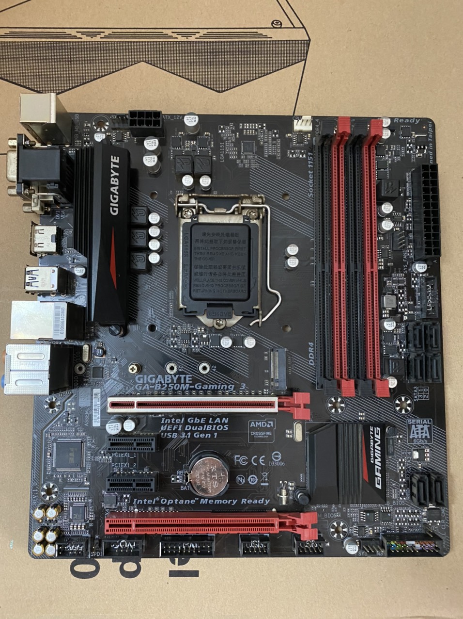 MainBoard Gigabyte B250M Gaming 3