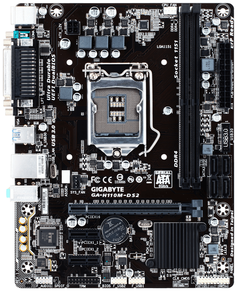 Gigabyte GA - H110M DS2