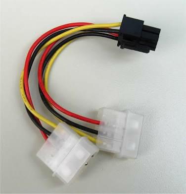 Dây nguồn phụ 6Pin cho vga