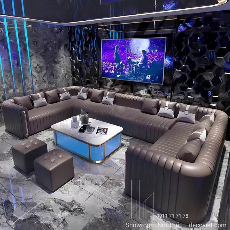 Sofa karaoke phong cách hiện đại phù hợp với mọi không gian