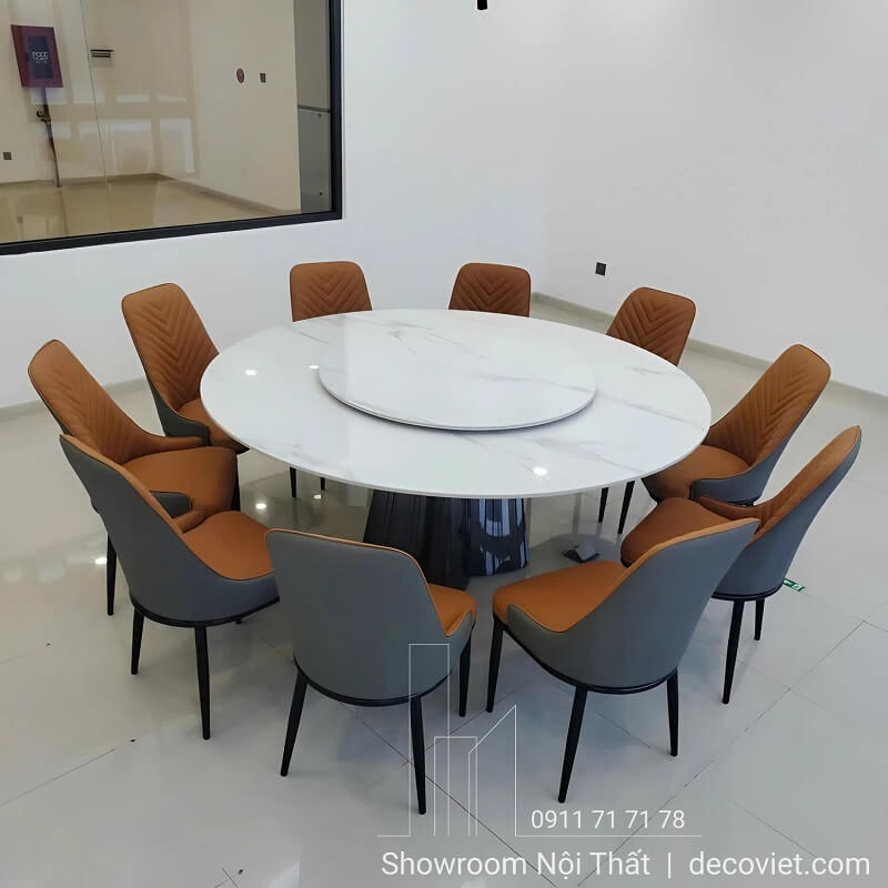 Bàn ăn mặt đá 2m phù hợp cho 6-8 người