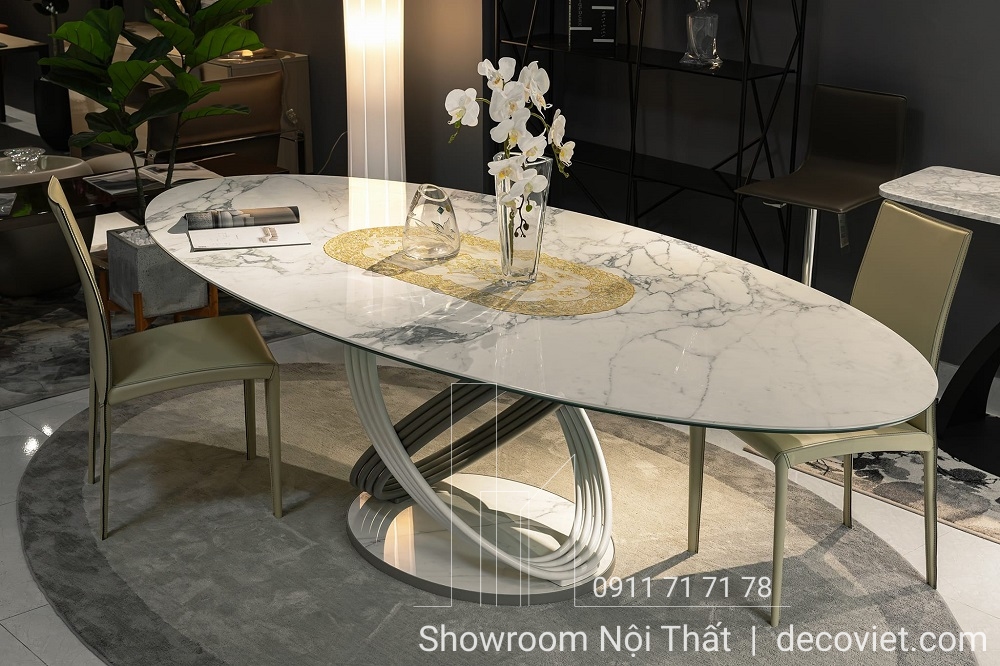 bàn ăn 6 ghế sang trọng tại quy nhơn