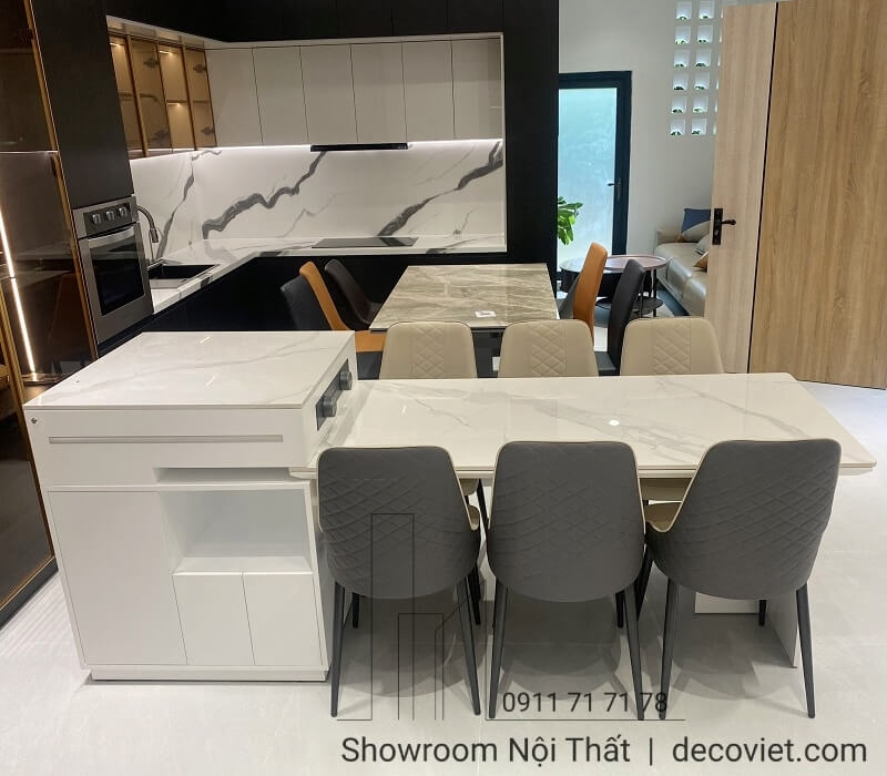 bàn ăn đảo bếp thông minh quy nhơn