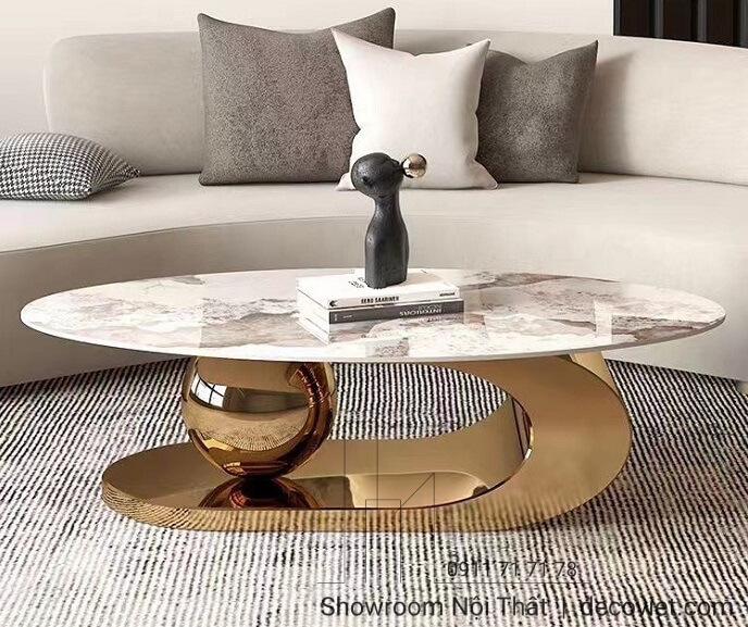 bàn sofa mặt đá nhập khẩu