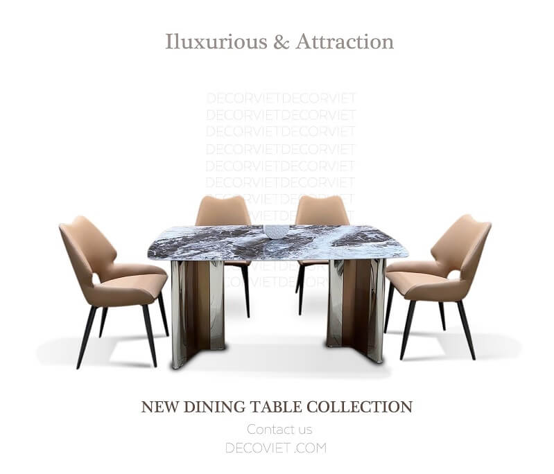 bàn ăn cao cấp 4 người