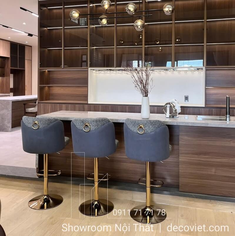 Ghế bar sử dụng tại không gian bếp gia đình
