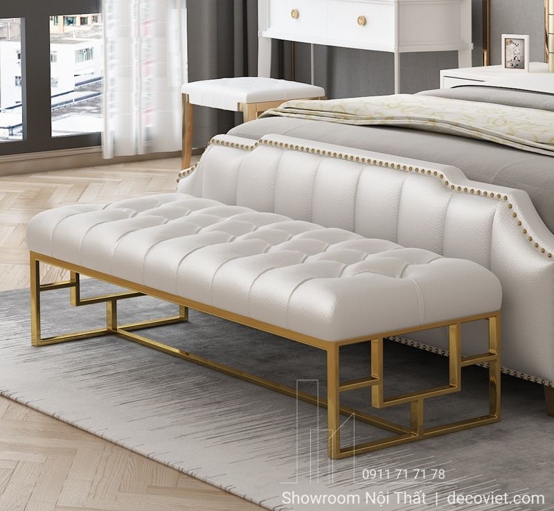 ghế băng dài đặt cuối giường tiện nghi và thẩm mỹ