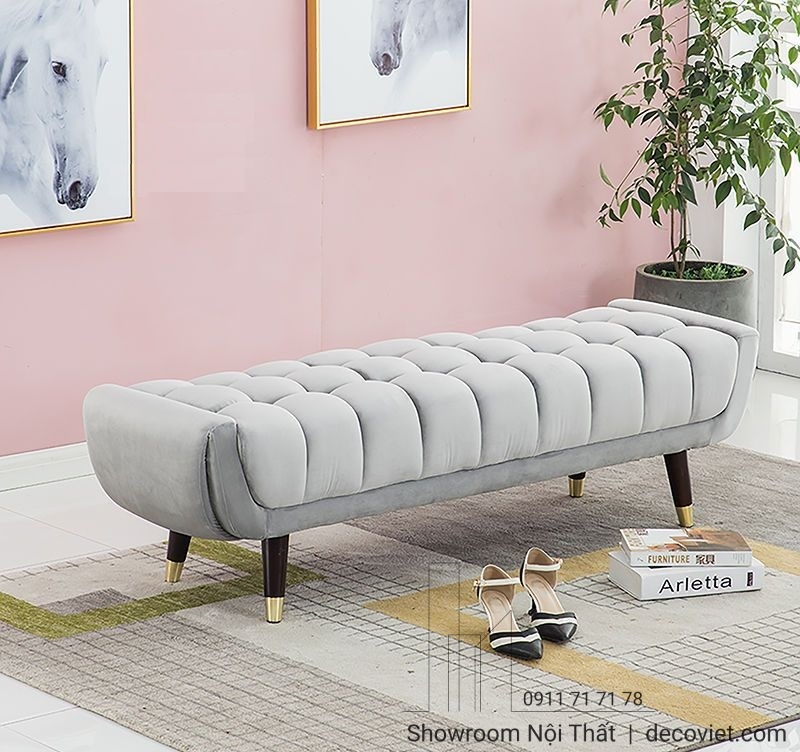 mẫu ghế cuối giường hiện đại cho căn hộ cao cấp