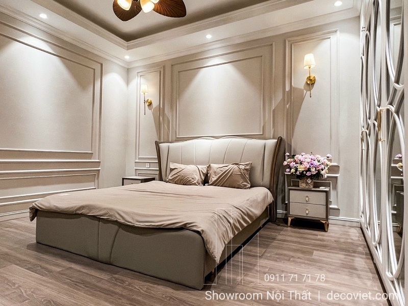 giường ngủ bọc da sang trọng Quy Nhơn