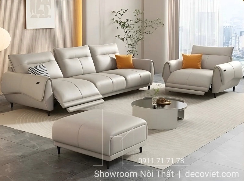 bộ ghế sofa thư giãn chỉnh điện phòng khách